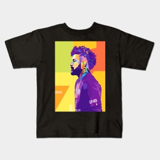 Neymar Wpap Pop Art Kids T-Shirt